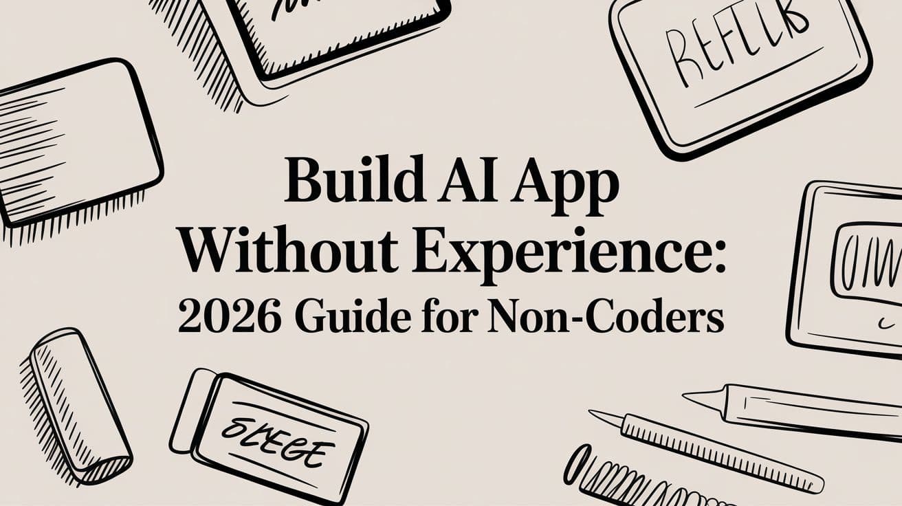 Build AI App Without Experience: 2026 Guide for Non-Coders