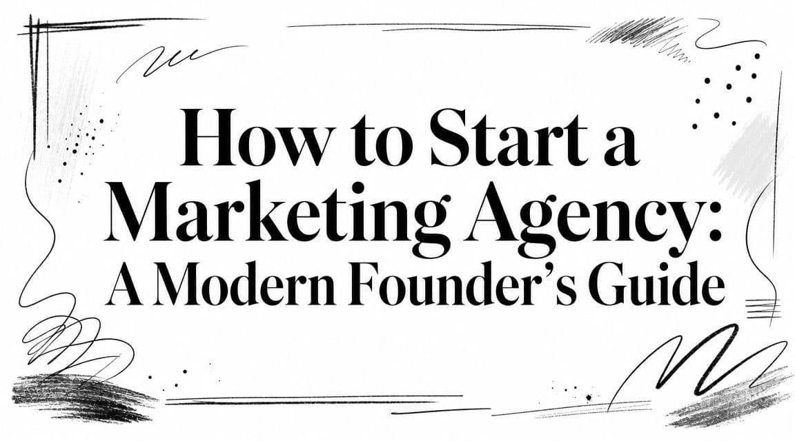 How to Start a Marketing Agency: A Modern Founder's Guide