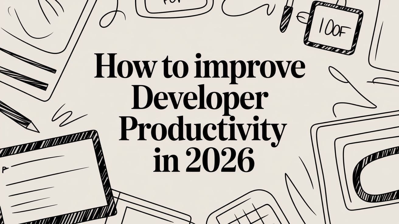 How to Improve Developer Productivity in 2026