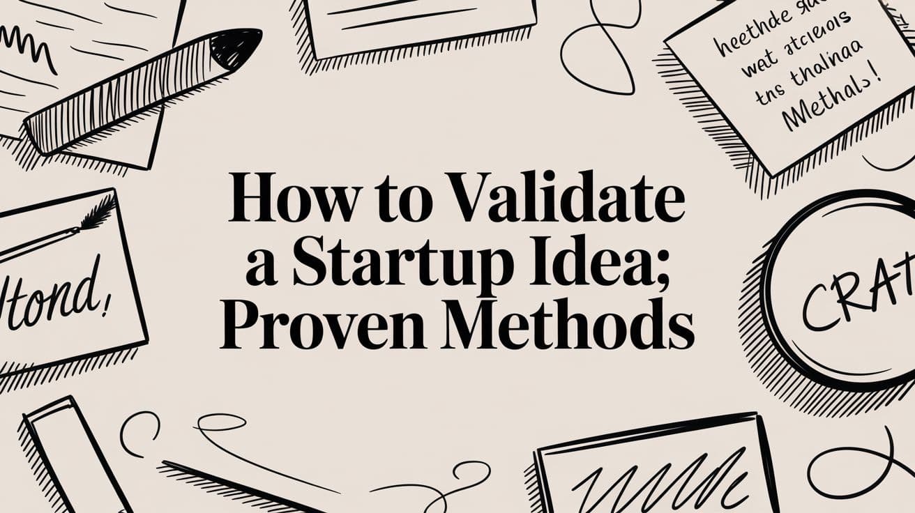 How to Validate a Startup Idea: Proven Methods